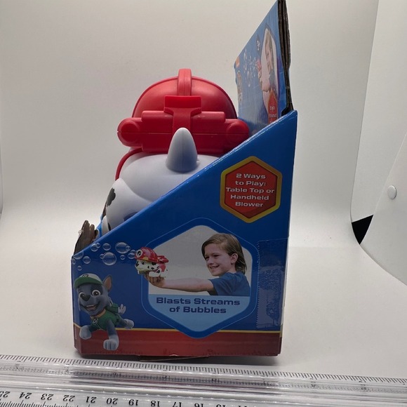 Paw Patrol Marshall Bubble Blower - Blast-Off No-Spill - Tabletop Handheld‎ - Picture 5 of 14